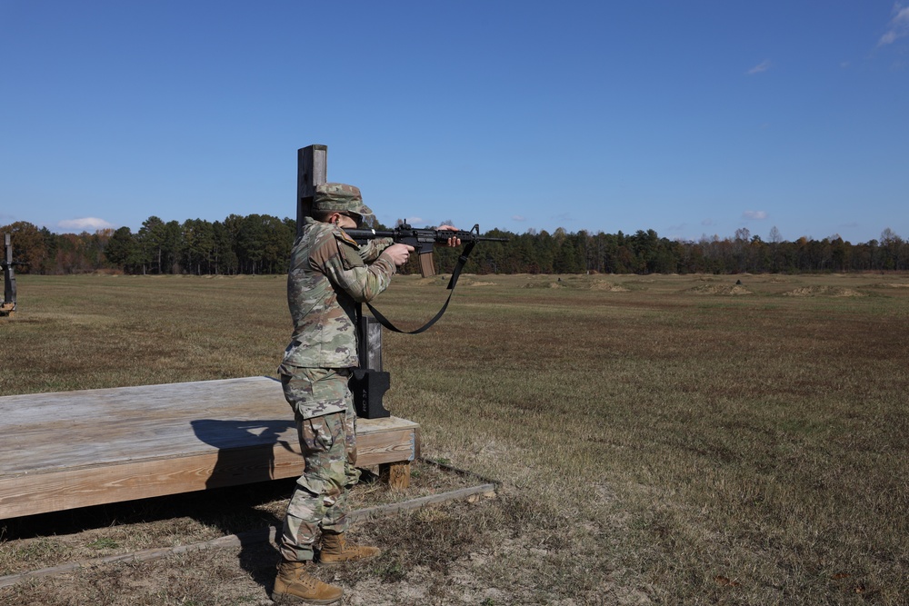 Best Squad Snapshot: Army Pfc. Sebastian Solberg M4 Rifle Qualification