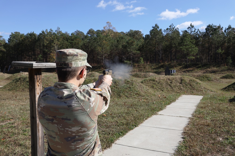 Best Squad Snapshot: Army Pfc. Sebastian Solberg M17 Pistol Qualification