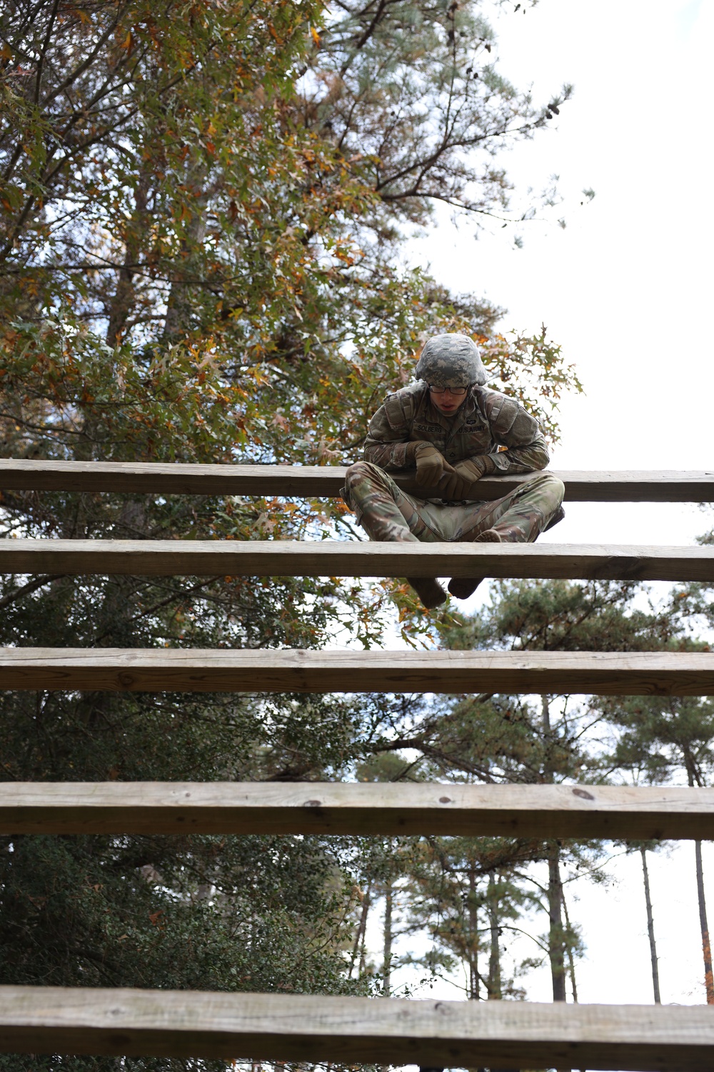 Best Squad Snapshot: Army Pfc. Sebastian Solberg Obstacle Course