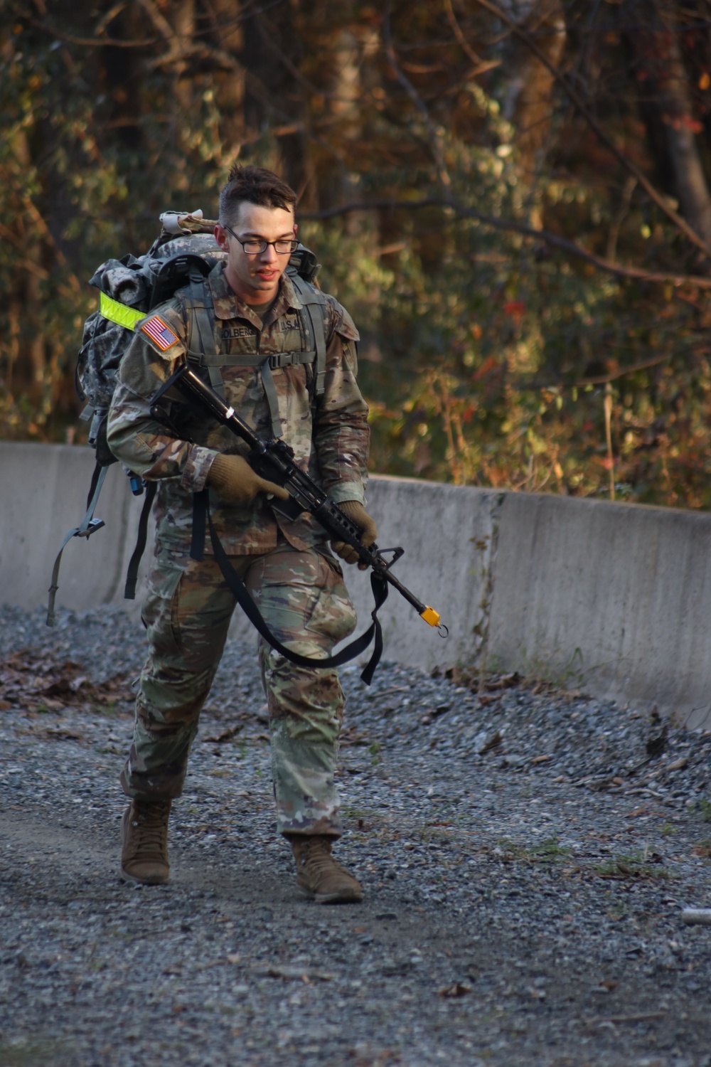 Best Squad Snapshot: Army Pfc. Sebastian Solberg 12-Mile Ruck