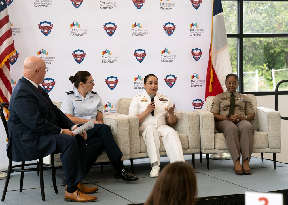 NMFSC CMC participates in annual Women in the Military Panel during Celebrate America’s Military