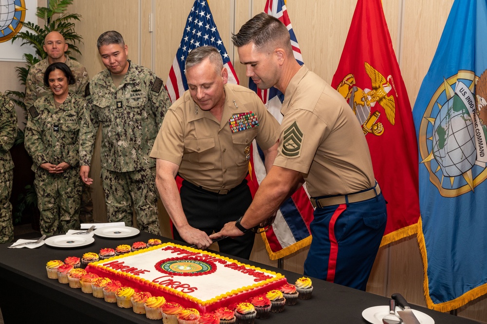 USINDOPACOM celebrates U.S. Marine Corps birthday