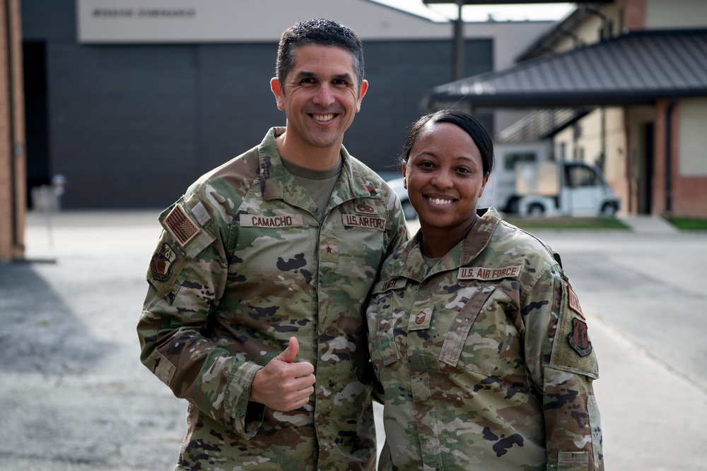 General Camacho Visits the 149th FW