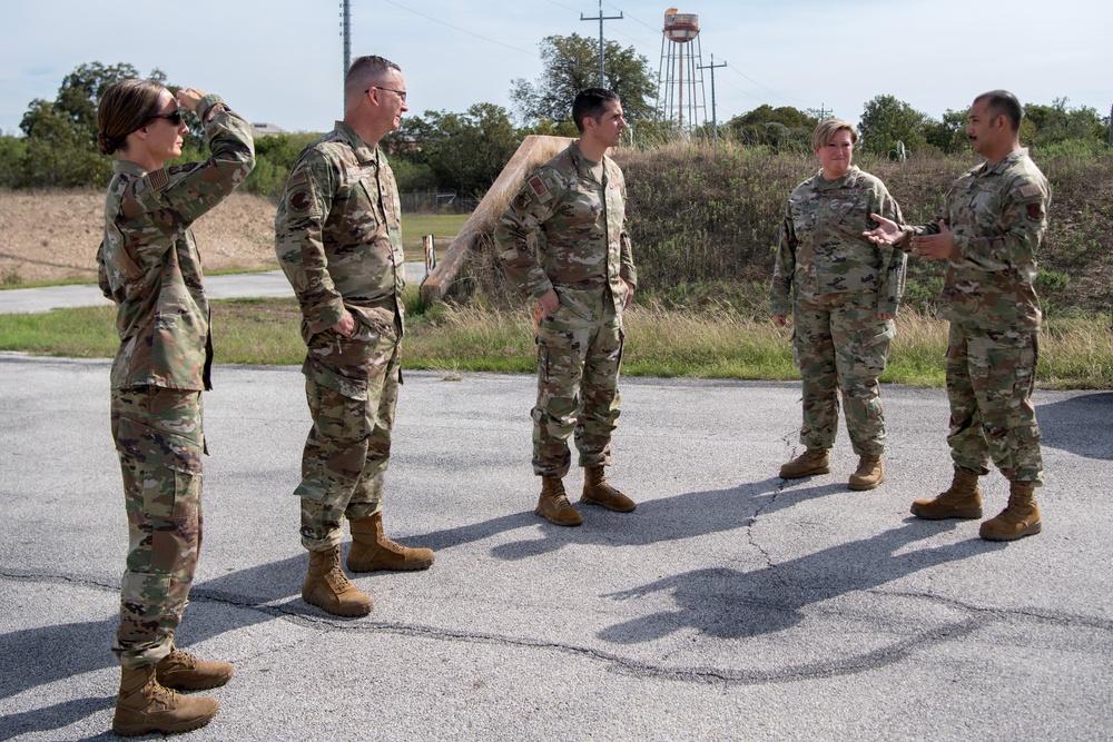 General Camacho Visits the 149th FW