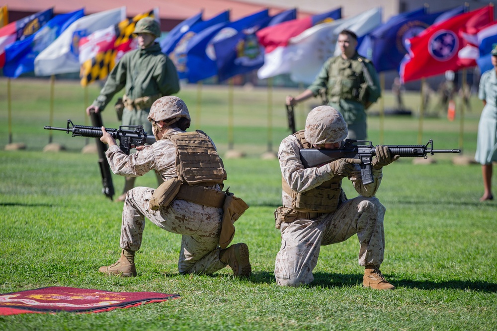 Marines and civilians celebrate H&amp;S Bn. 248th birthday pageant