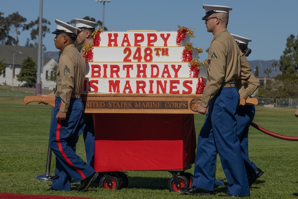 Marines and civilians celebrate H&amp;S Bn. 248th birthday pageant