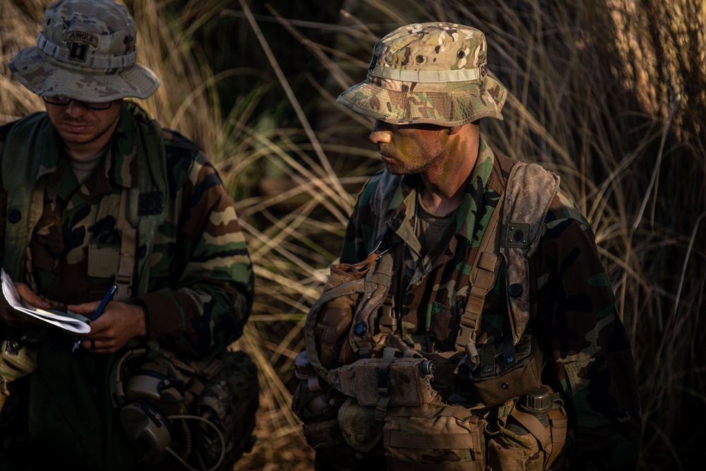 OPFOR 2-14 Hosts a Combined Arms Rehearsal during JPMRC 24-01