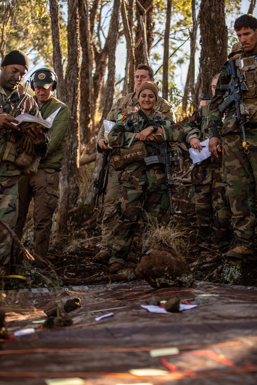 OPFOR 2-14 Hosts a Combined Arms Rehearsal during JPMRC 24-01