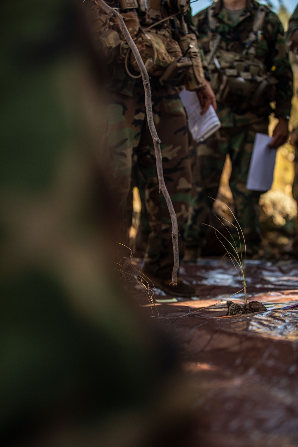 OPFOR 2-14 Hosts a Combined Arms Rehearsal during JPMRC 24-01