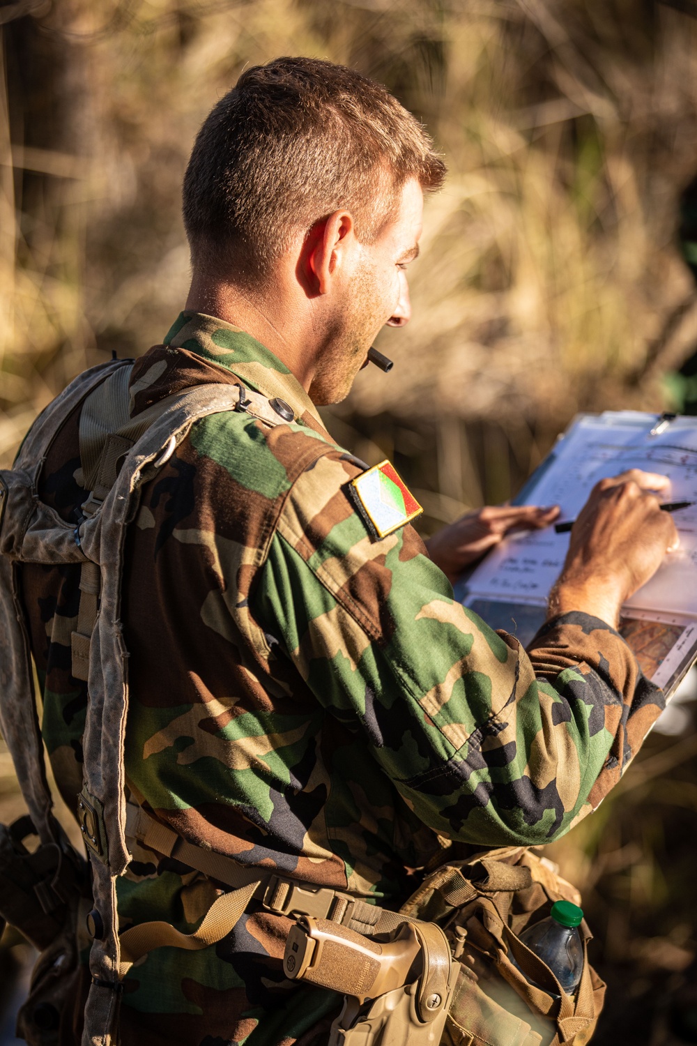 OPFOR 2-14 Hosts a Combined Arms Rehearsal during JPMRC 24-01