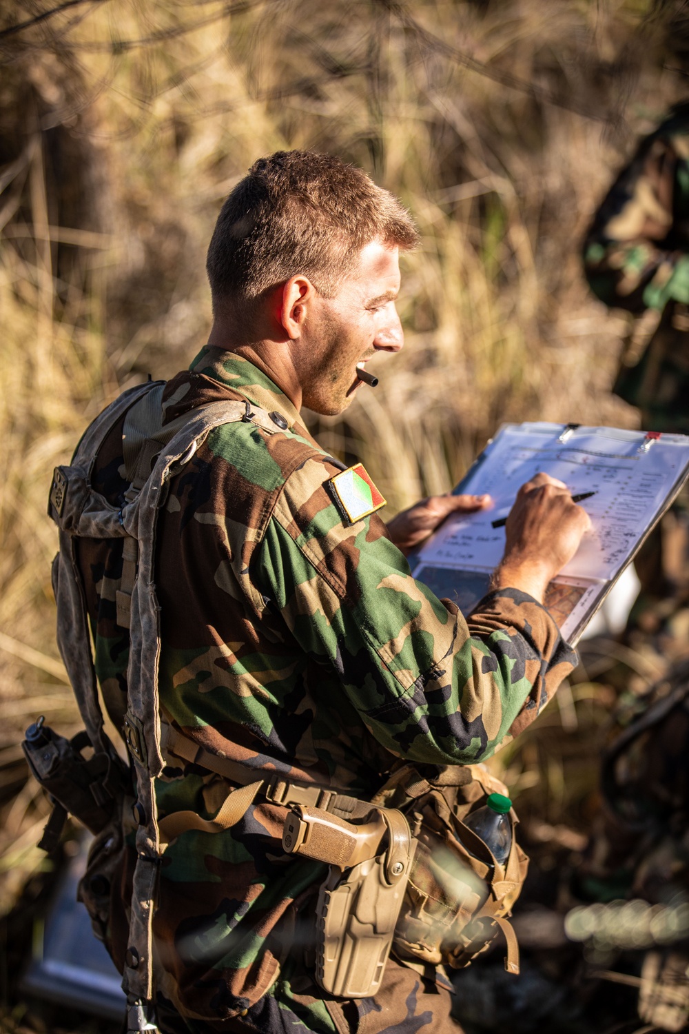 OPFOR 2-14 Hosts a Combined Arms Rehearsal during JPMRC 24-01