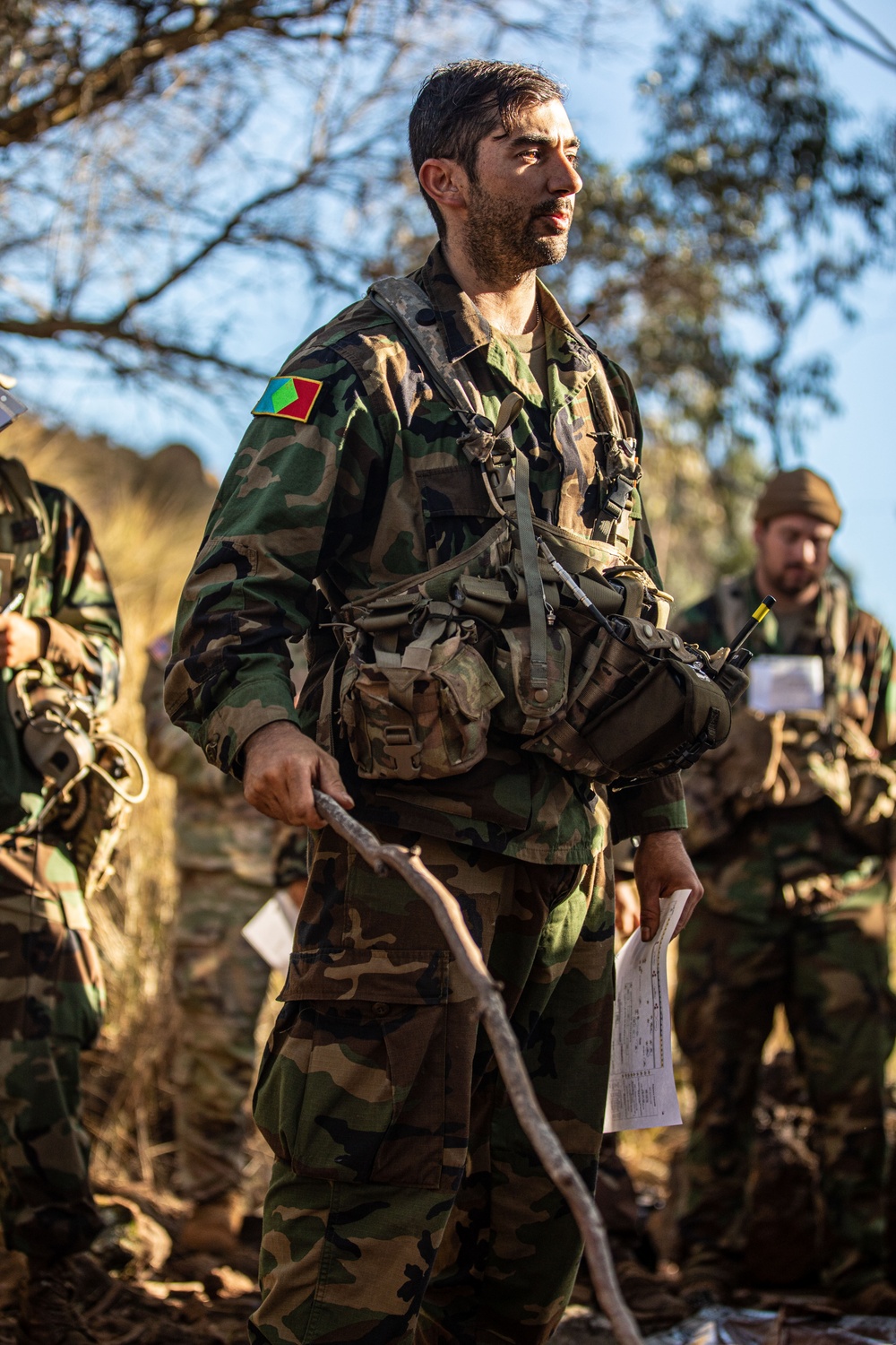 OPFOR 2-14 Hosts a Combined Arms Rehearsal during JPMRC 24-01