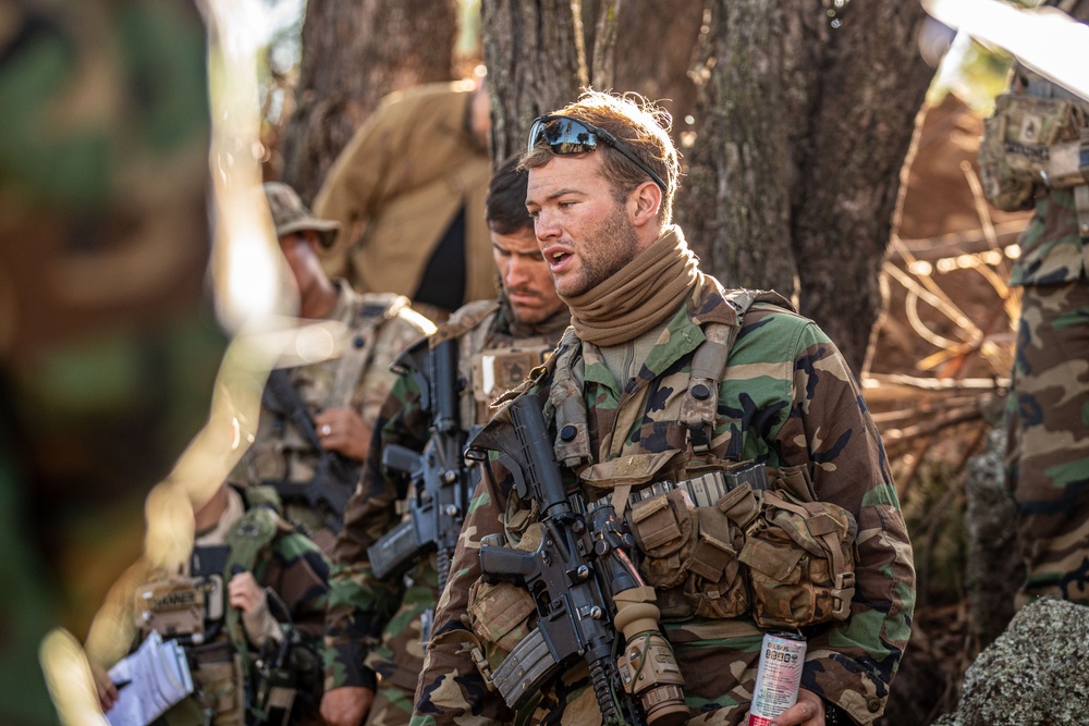 OPFOR 2-14 Hosts a Combined Arms Rehearsal during JPMRC 24-01