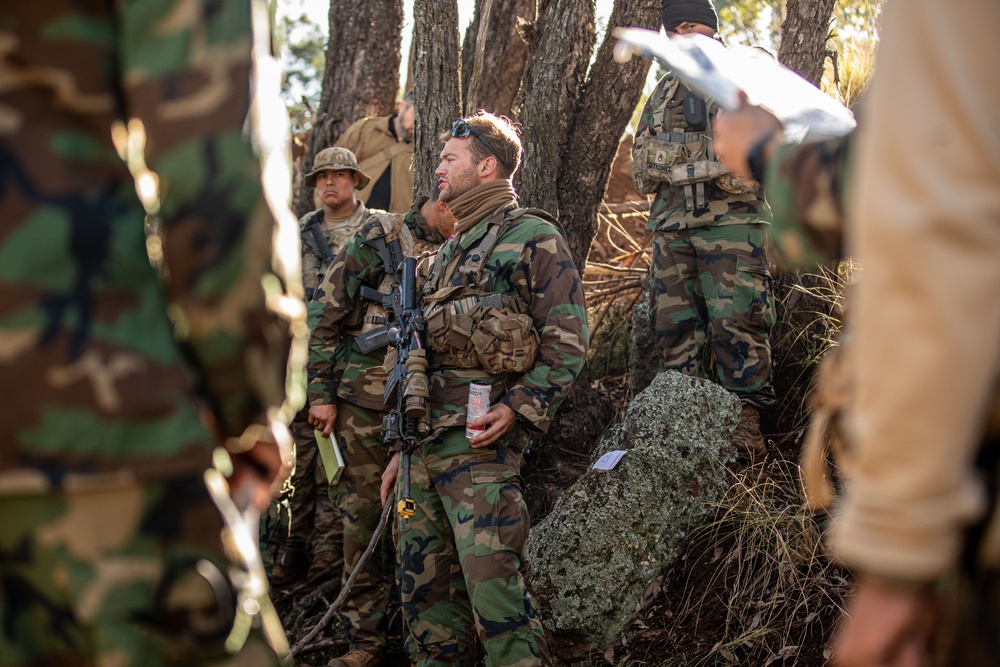 OPFOR 2-14 Hosts a Combined Arms Rehearsal during JPMRC 24-01