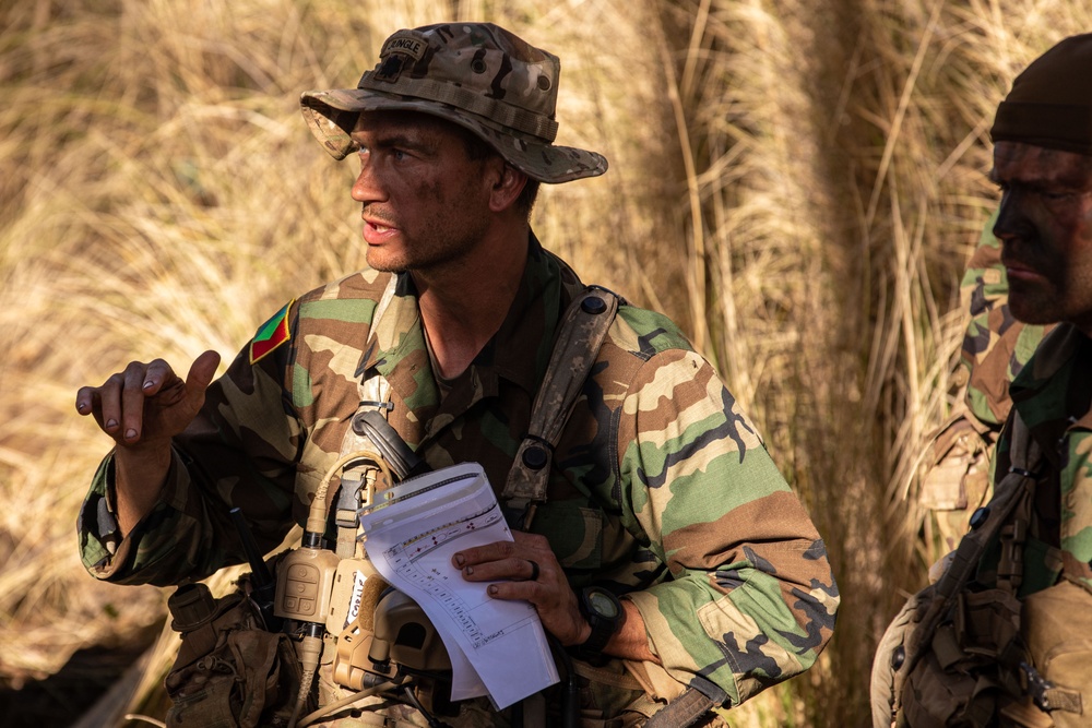 OPFOR 2-14 Hosts a Combined Arms Rehearsal during JPMRC 24-01