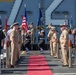 Abraham Lincoln hosts retirement ceremony