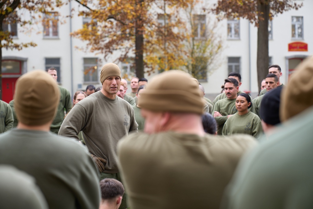 MARFOREUR/AF Celebrates 248th USMC Birthday