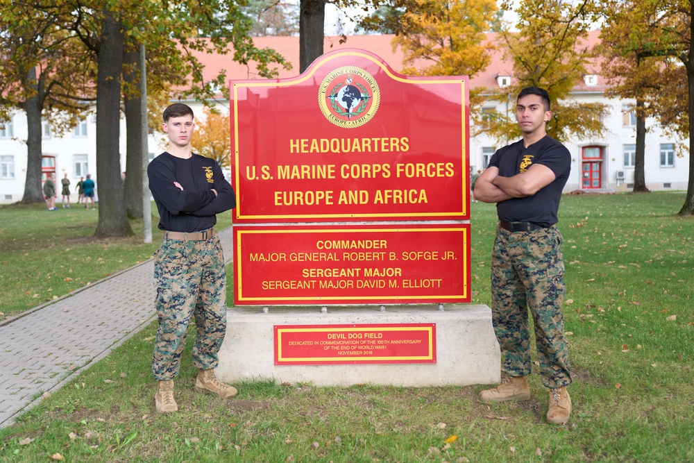 MARFOREUR/AF Celebrates 248th USMC Birthday