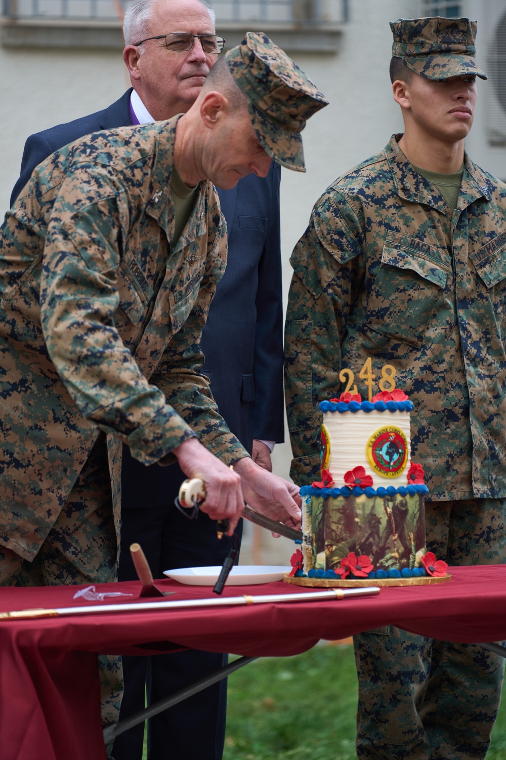 MARFOREUR/AF Celebrates 248th USMC Birthday