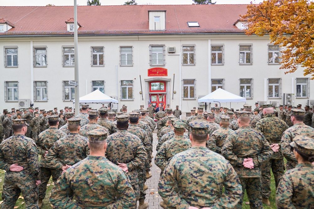 MARFOREUR/AF Celebrates 248th USMC Birthday