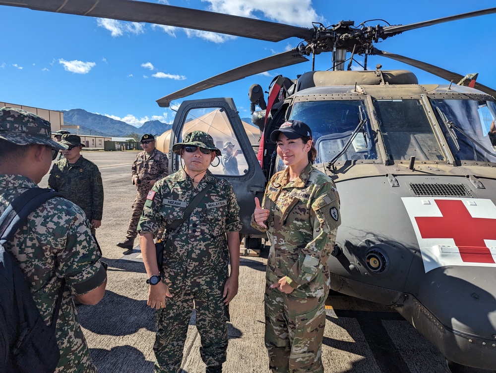 JPMRC 24-01: 3-25 Aviation Regiment welcomes foreign leaders