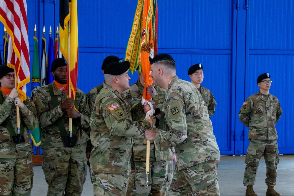 39th Strategic Signal Battalion Assumption of Responsibility Ceremony