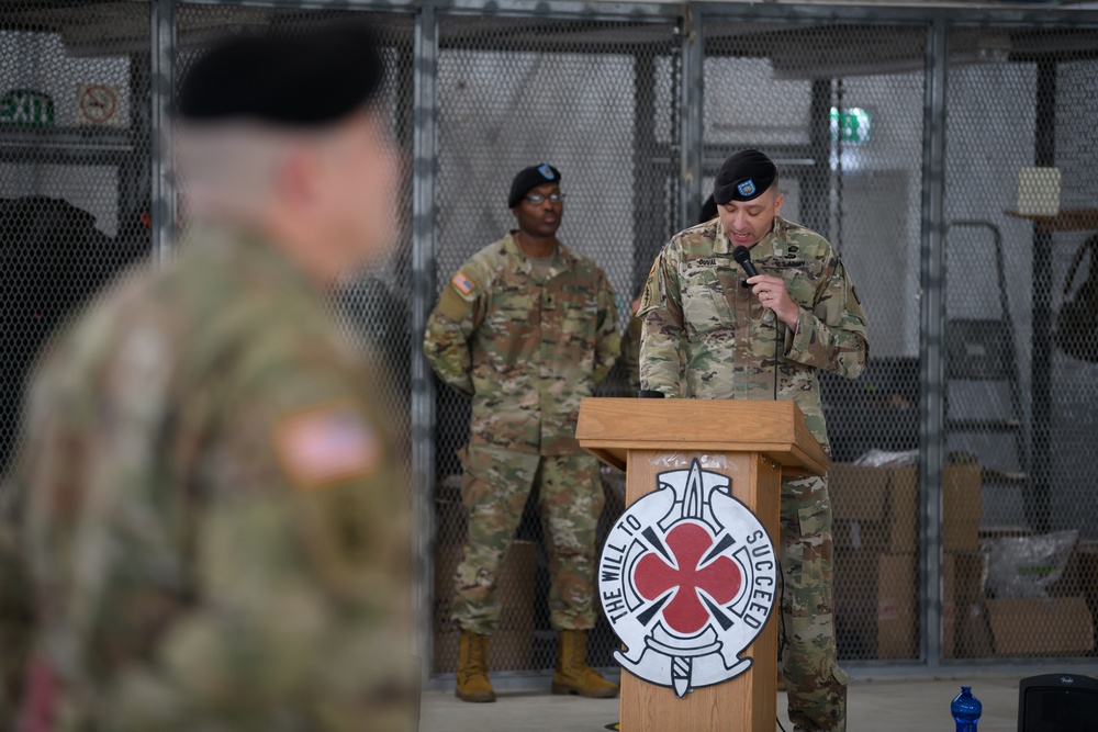 39th Strategic Signal Battalion Assumption of Responsibility Ceremony