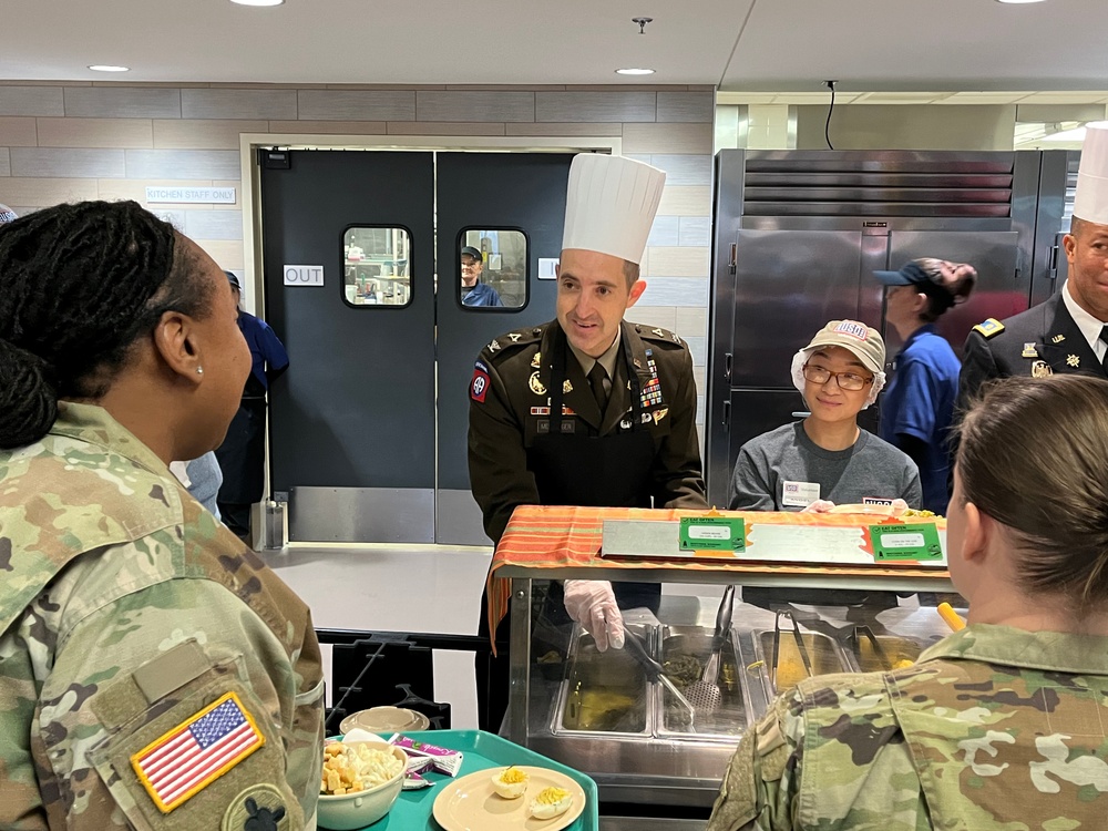 Fort McCoy serves more than 100 for early Thanksgiving meal at dining facility