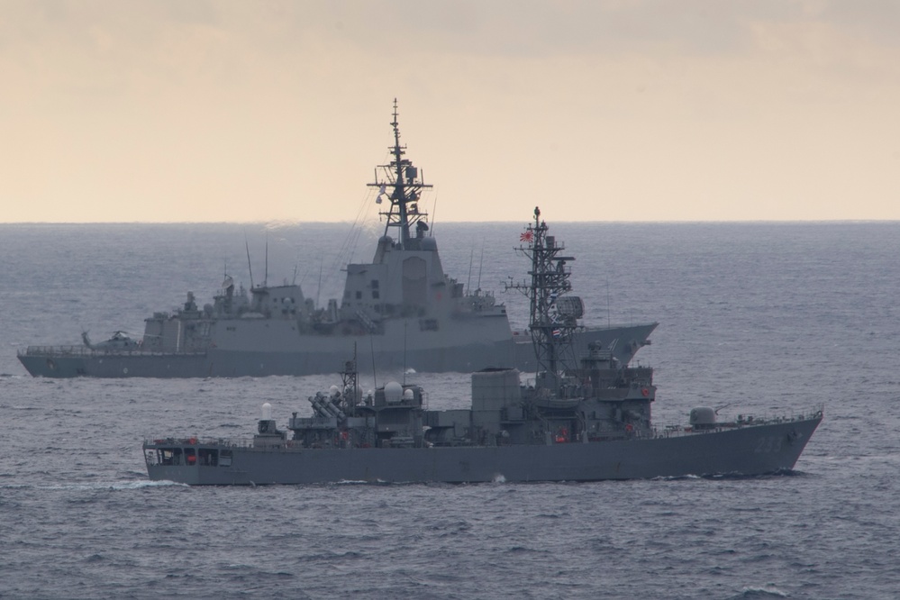 Royal Australian Navy, JMSDF Participate in Annual Exercise 2023