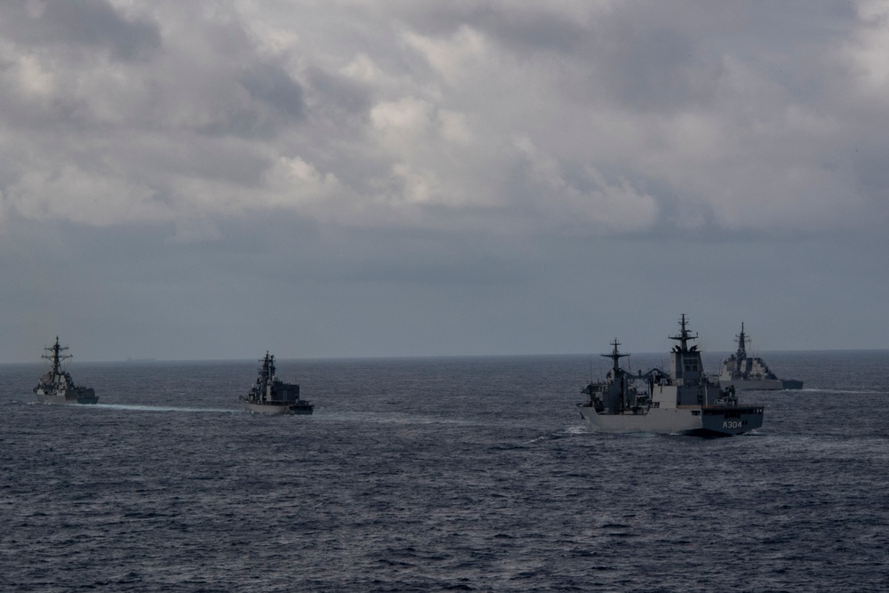 U.S. Navy, Japan Maritime Self-Defense Force, Royal Australian Navy, Royal Canadian Navy Participate in Annual Exercise 2023