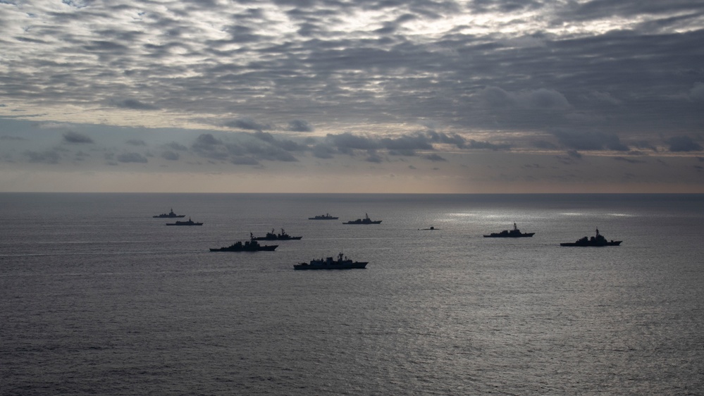 U.S. Navy, Japan Maritime Self-Defense Force, Royal Australian Navy, Royal Canadian Navy Participate in Annual Exercise 2023