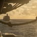 USS Ronald Reagan (CVN 76) conducts fueling-at-sea with USNS Big Horn (T-AO 198)