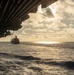 USS Ronald Reagan (CVN 76) conducts fueling-at-sea with USNS Big Horn (T-AO 198)