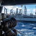 USS Ronald Reagan (CVN 76) conducts fueling-at-sea with USNS Big Horn (T-AO 198)