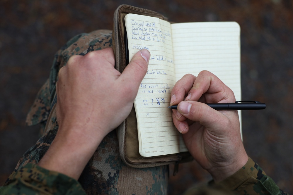 Marines with Combat Logistics Battalion 6 Conduct a Sniper Rifle Range