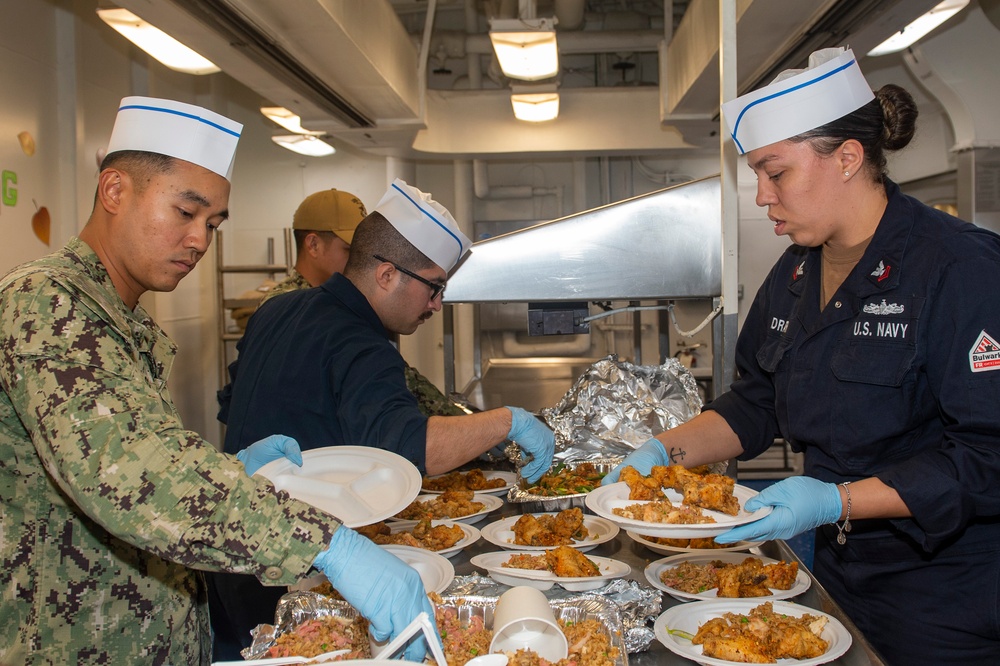 USS Essex In-Port Operations