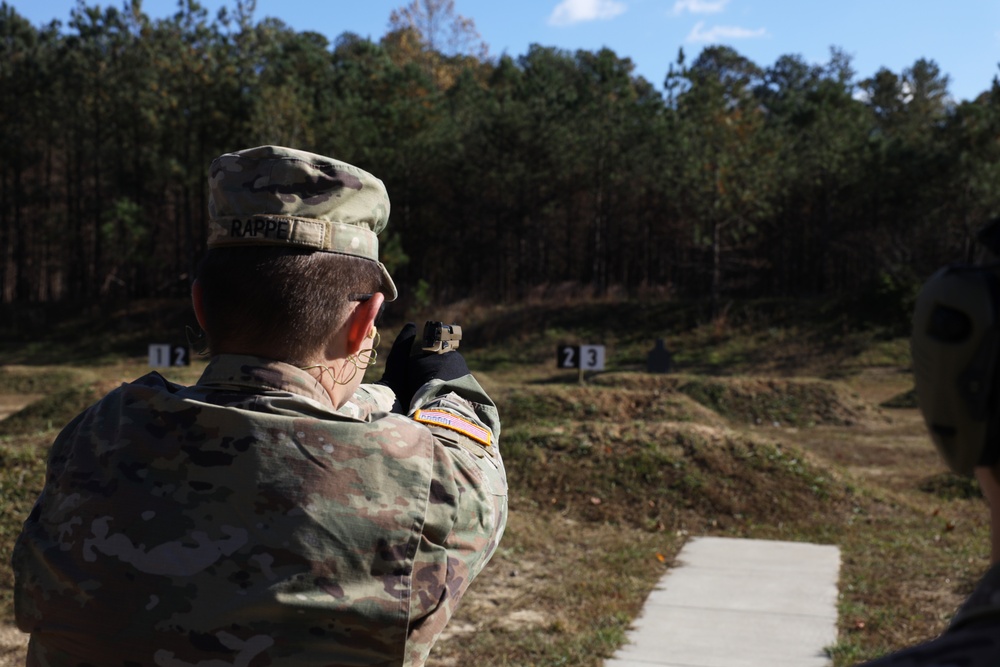 Best Squad Snapshot: Army Staff Sgt. Phillip Rappe M17 Pistol Qualification