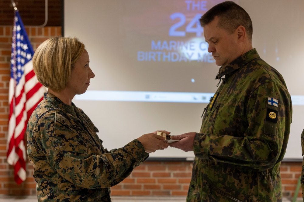 Combat Logistics Battalion 6 Hosts Marine Corps Cake Cutting Ceremony for the Marine Corps 248th Birthday