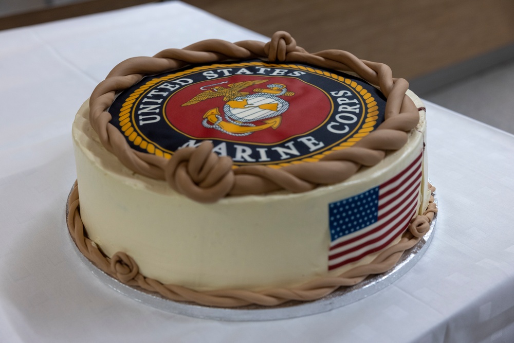 Combat Logistics Battalion 6 Hosts Marine Corps Cake Cutting Ceremony for the Marine Corps 248th Birthday