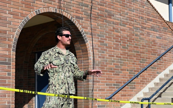 EOD Techs Visit Elementary Students