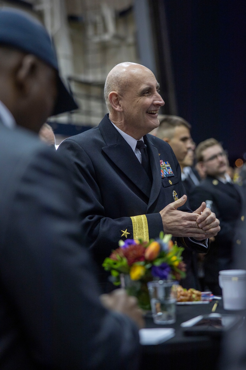 USS New York Veteran's week celebration reception