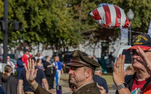 U.S. Army Central Honors Sumter County Veterans During Celebration