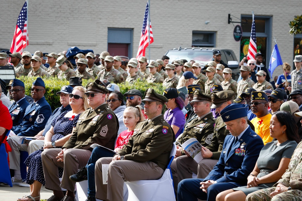 U.S. Army Central Honors Sumter County Veterans During Celebration