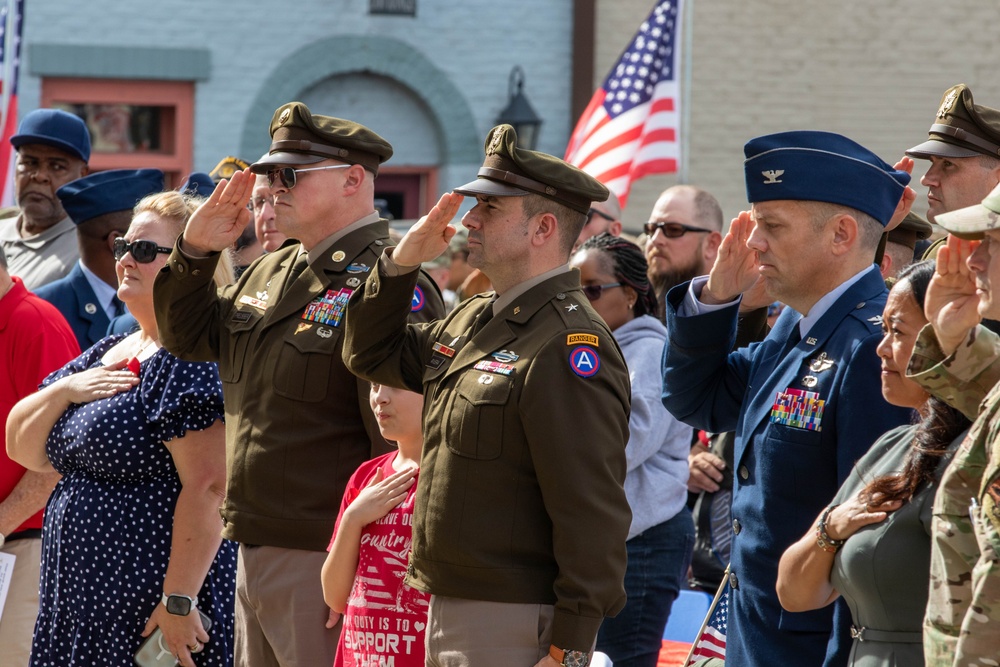 U.S. Army Central Honors Sumter County Veterans During Celebration