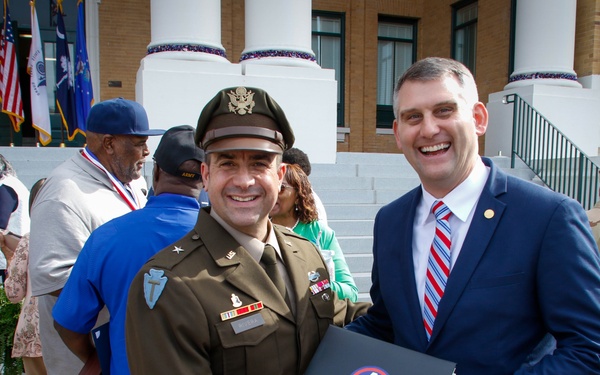 U.S. Army Central Honors Sumter County Veterans During Celebration