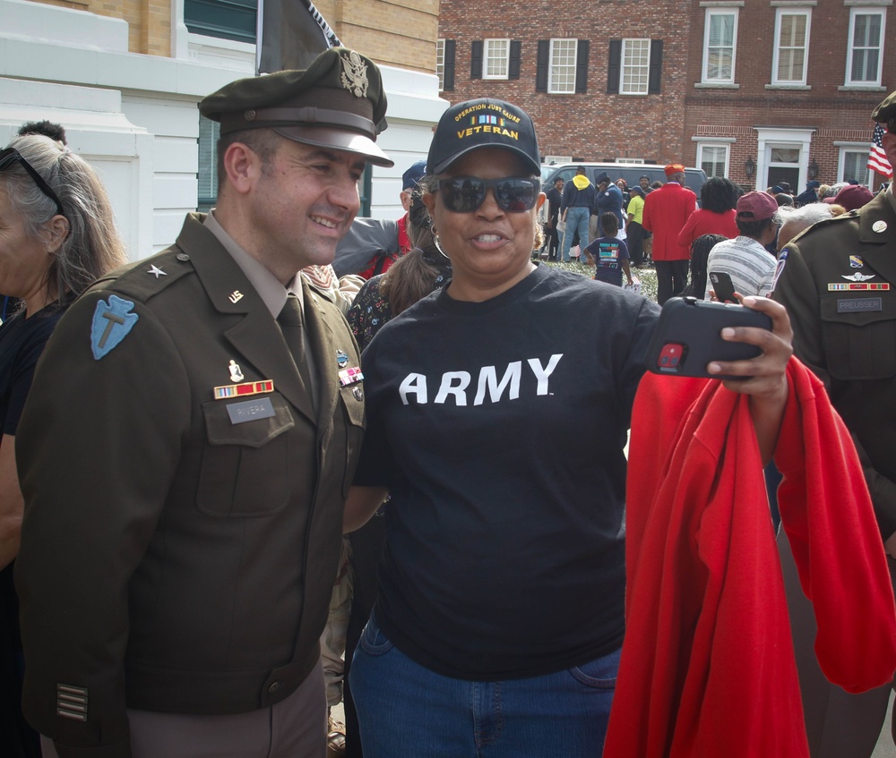 U.S. Army Central Honors Sumter County Veterans During Celebration