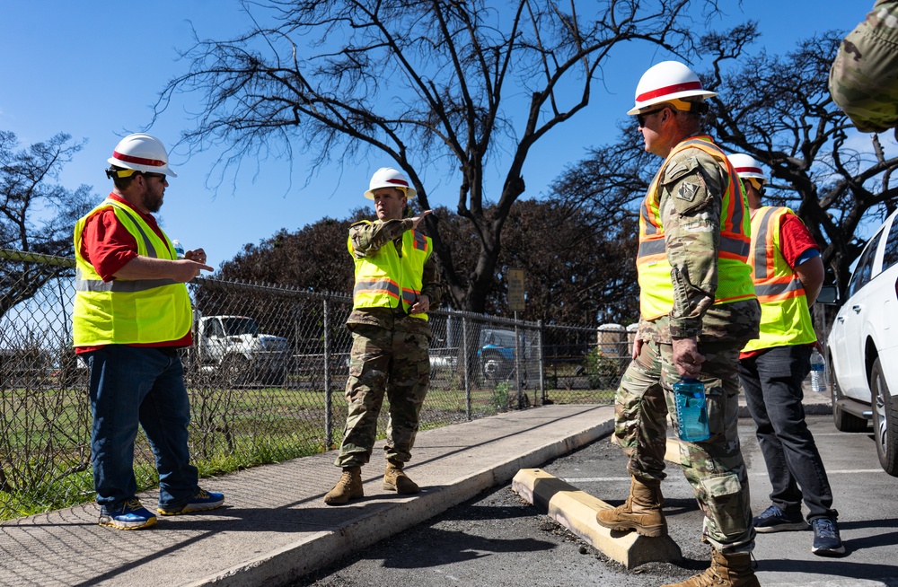 Recovery Field Office Commander, provides debris removal updates