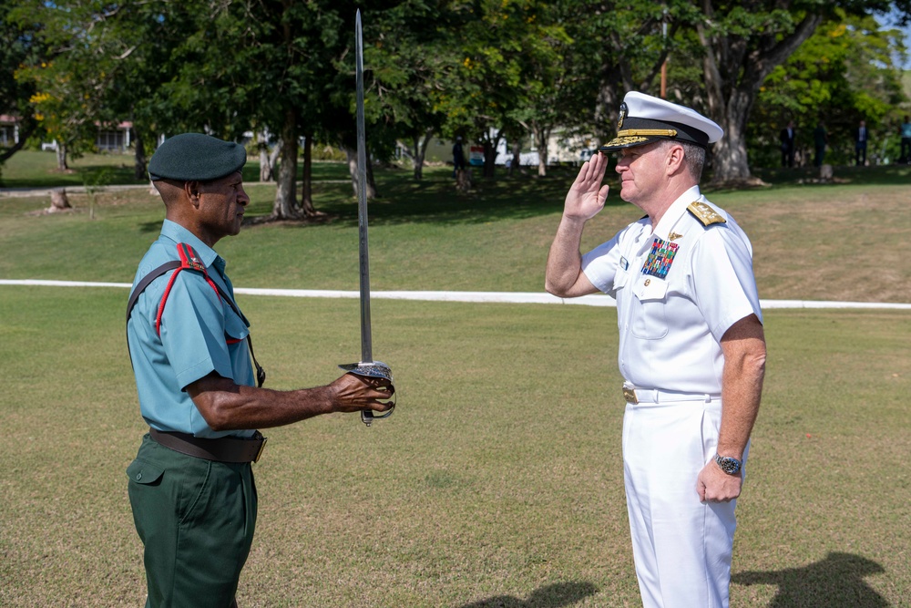 Commander, U.S. Pacific Fleet visits Papua New Guinea