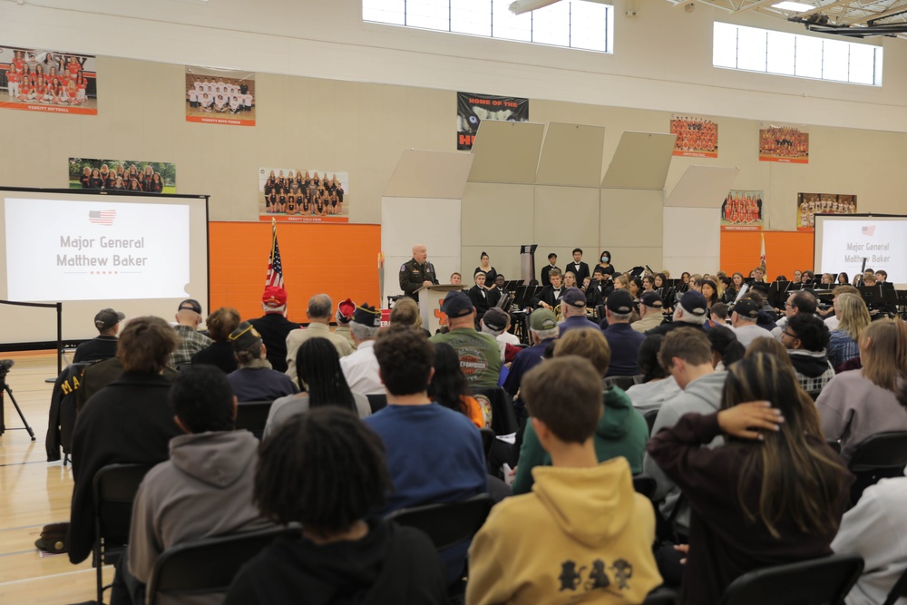 MG Baker Guest Speaker at Veterans Day ceremony