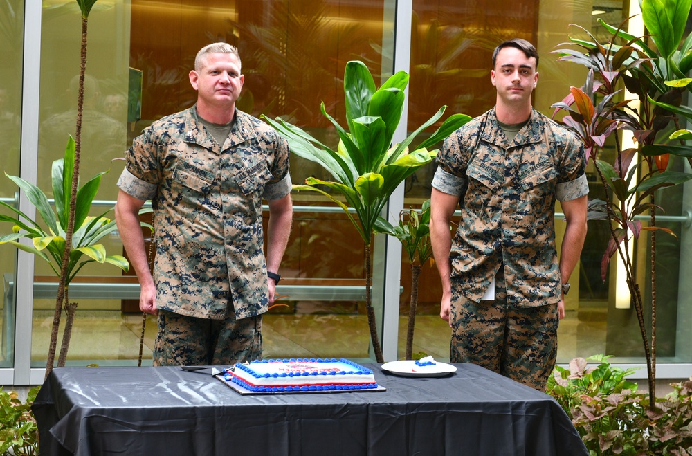 DPAA Celebrates U.S. Marine Corps 248th Birthday